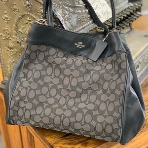 Black coach bag